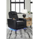 Signature Design by Ashley Center Point Leather Look Recliner with Wall Recline 2400429 IMAGE 7