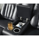 Signature Design by Ashley Center Point Reclining Leather Look Loveseat 2400494 IMAGE 7