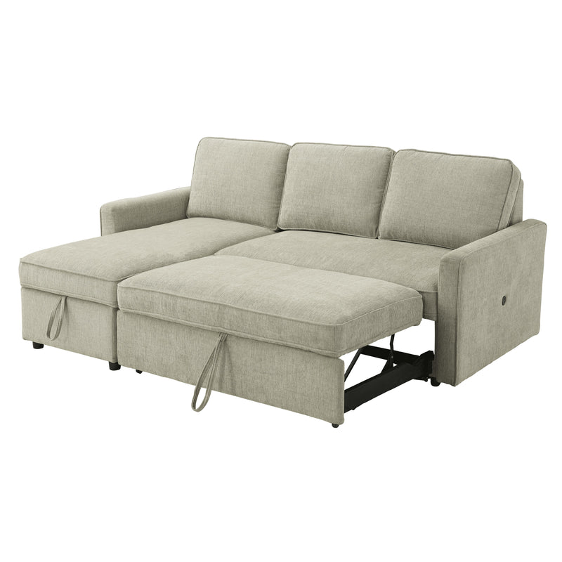 Signature Design by Ashley Kerle Fabric Sleeper Sectional 2650416/2650445 IMAGE 3