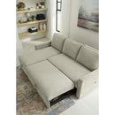 Signature Design by Ashley Kerle Fabric Sleeper Sectional 2650416/2650445 IMAGE 8