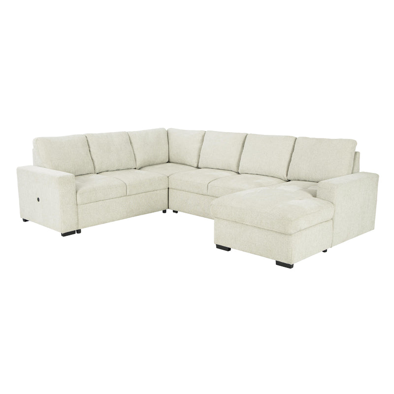 Signature Design by Ashley Millcoe Fabric Sleeper Sectional 2660548/2660571/2660517 IMAGE 1