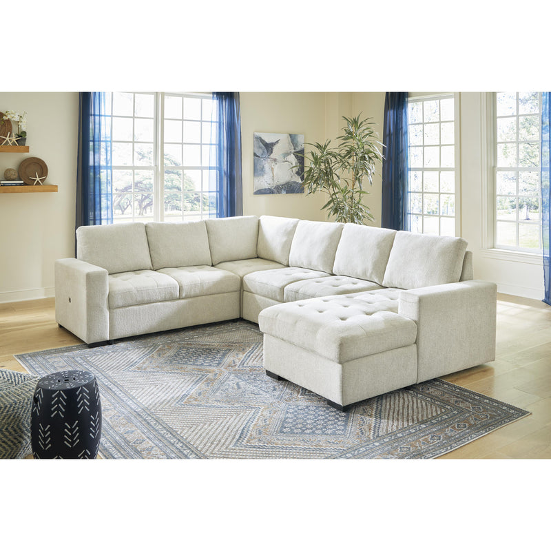 Signature Design by Ashley Millcoe Fabric Sleeper Sectional 2660548/2660571/2660517 IMAGE 4