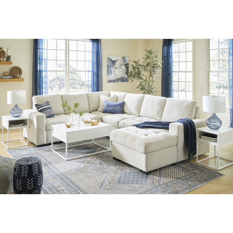 Signature Design by Ashley Millcoe Fabric Sleeper Sectional 2660548/2660571/2660517 IMAGE 6