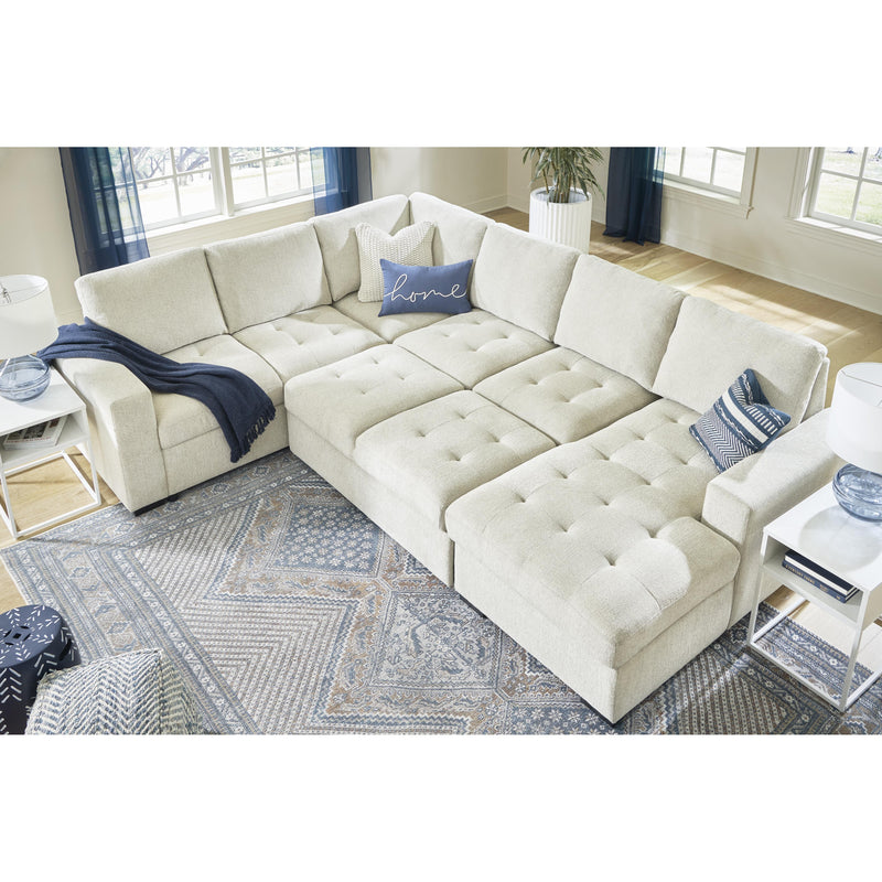 Signature Design by Ashley Millcoe Fabric Sleeper Sectional 2660548/2660571/2660517 IMAGE 7