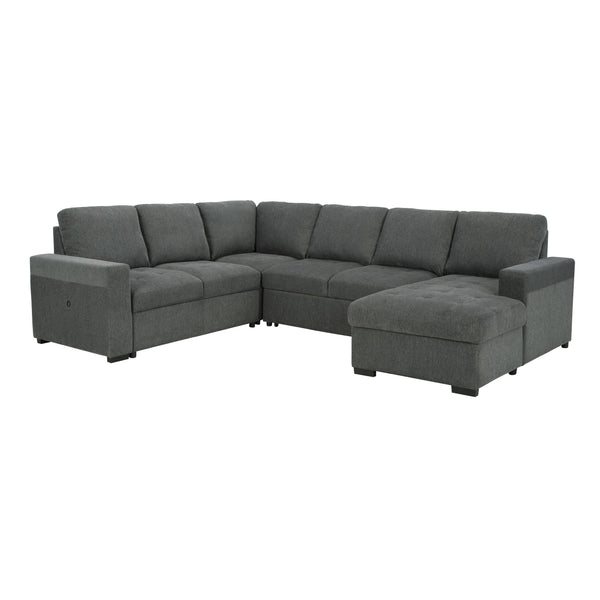 Signature Design by Ashley Millcoe Fabric Sleeper Sectional 2660648/2660671/2660617 IMAGE 1