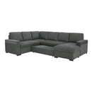 Signature Design by Ashley Millcoe Fabric Sleeper Sectional 2660648/2660671/2660617 IMAGE 2