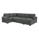 Signature Design by Ashley Millcoe Fabric Sleeper Sectional 2660648/2660671/2660617 IMAGE 3