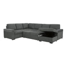 Signature Design by Ashley Millcoe Fabric Sleeper Sectional 2660648/2660671/2660617 IMAGE 4
