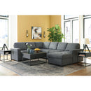 Signature Design by Ashley Millcoe Fabric Sleeper Sectional 2660648/2660671/2660617 IMAGE 8