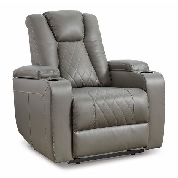 Signature Design by Ashley Mancin Leather Look Recliner with Wall Recline 2970229 IMAGE 1