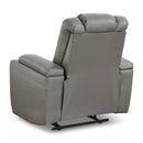 Signature Design by Ashley Mancin Leather Look Recliner with Wall Recline 2970229 IMAGE 5