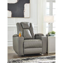 Signature Design by Ashley Mancin Leather Look Recliner with Wall Recline 2970229 IMAGE 6