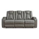 Signature Design by Ashley Mancin Reclining Leather Look Sofa 2970289 IMAGE 3