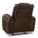 Signature Design by Ashley Mancin Leather Look Recliner with Wall Recline 2970329 IMAGE 5