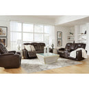 Signature Design by Ashley Mancin Leather Look Recliner with Wall Recline 2970329 IMAGE 9