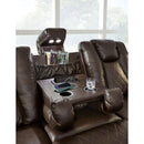 Signature Design by Ashley Mancin Reclining Leather Look Sofa 2970389 IMAGE 7