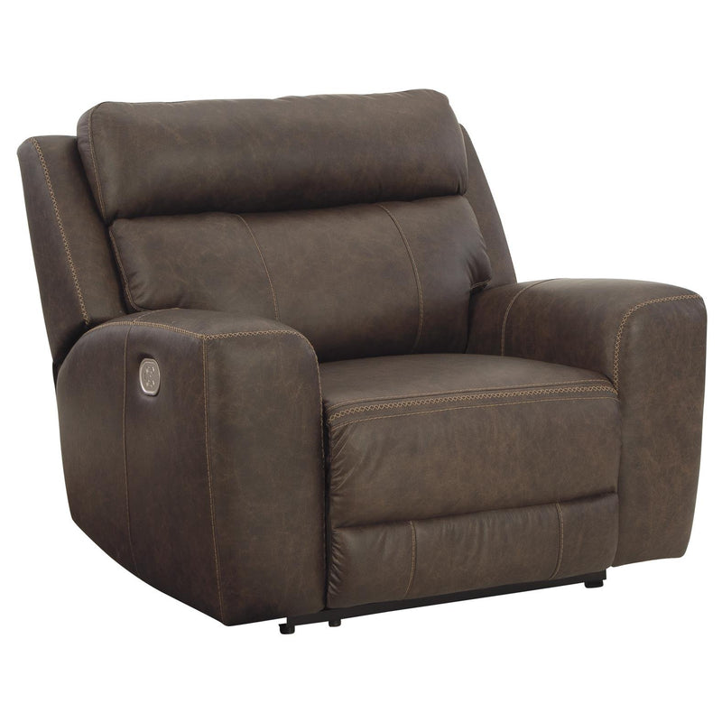 Signature Design by Ashley Roman Power Leather Match Recliner U2540113 IMAGE 1