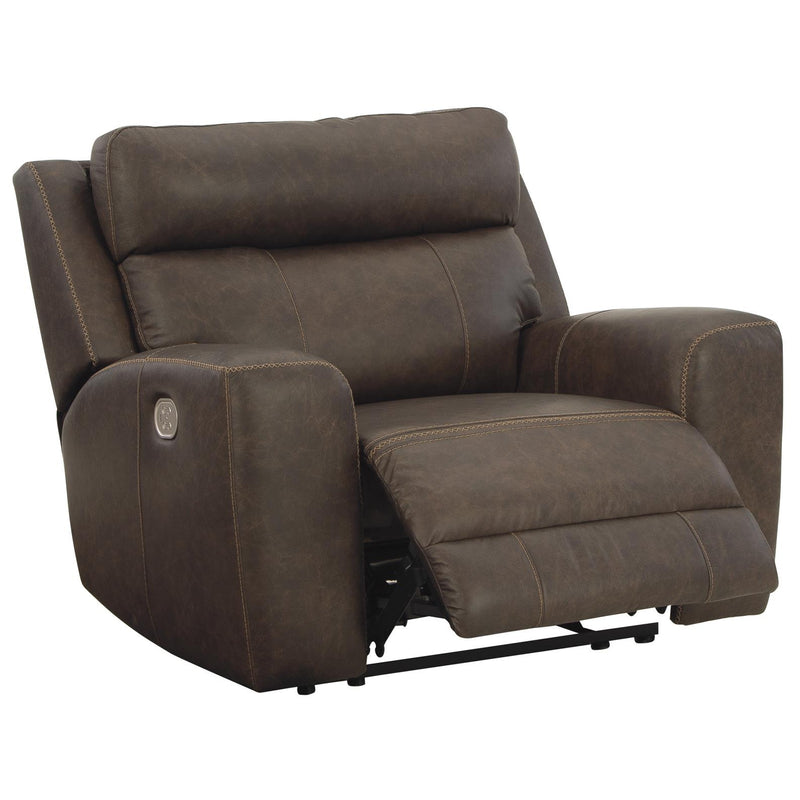 Signature Design by Ashley Roman Power Leather Match Recliner U2540113 IMAGE 2