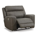 Signature Design by Ashley Roman Power Leather Match Recliner U2540213 IMAGE 2