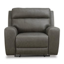 Signature Design by Ashley Roman Power Leather Match Recliner U2540213 IMAGE 3
