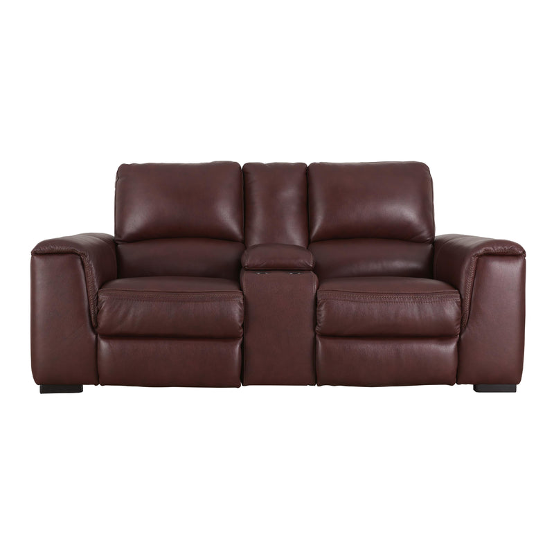 Signature Design by Ashley Alessandro Power Reclining Leather Match Loveseat U2550118 IMAGE 3