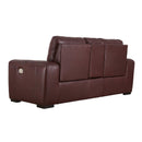 Signature Design by Ashley Alessandro U2550118 Power Reclining Loveseat with Console and Adjustable Headrest IMAGE 5