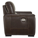 Signature Design by Ashley Alessandro Power Leather Match Recliner U2550213 IMAGE 4