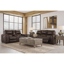 Signature Design by Ashley Alessandro U2550218 Power Reclining Loveseat with Console and Adjustable Headrest IMAGE 12