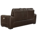 Signature Design by Ashley Alessandro Power Reclining Leather Match Loveseat U2550218 IMAGE 5