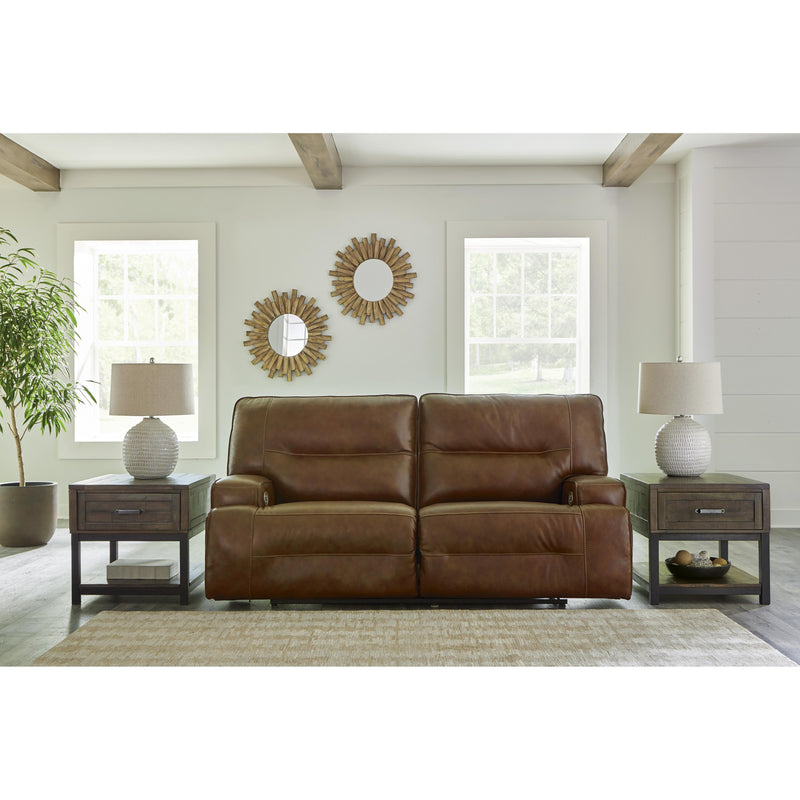 Signature Design by Ashley Francesca Power Reclining Leather Match Sofa U2570547 IMAGE 6