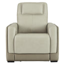 Signature Design by Ashley Battleville Power Leather Match Recliner U3070513 IMAGE 3