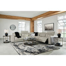 Signature Design by Ashley Leadman Power Reclining Leather Look 5 pc Sectional 2330258/2330246/2330277/2330231/2330262 IMAGE 5