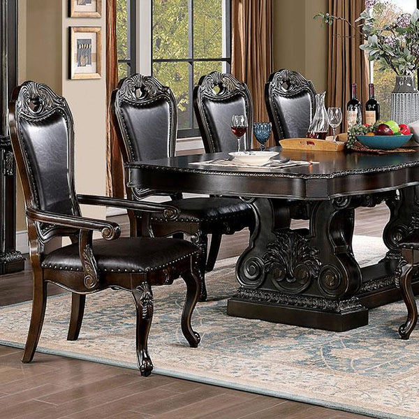 Furniture of America Lombardy Dining Table CM3146T-TABLE IMAGE 1