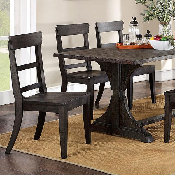 Furniture of America Leonidas Dining Table CM3389BK-T-TABLE IMAGE 1