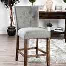  Furniture of America Schoten CM3450GY-PC-2PK Counter Ht. Chair (2/Ctn) IMAGE 3