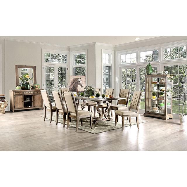 Furniture of America Patience Dining Table CM3577T-TABLE IMAGE 2