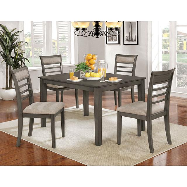 Furniture of America Taylah 5 pc Dinette CM3607T-5PK IMAGE 1