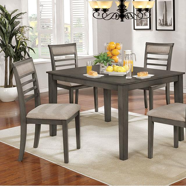 Furniture of America Taylah 5 pc Dinette CM3607T-5PK IMAGE 3