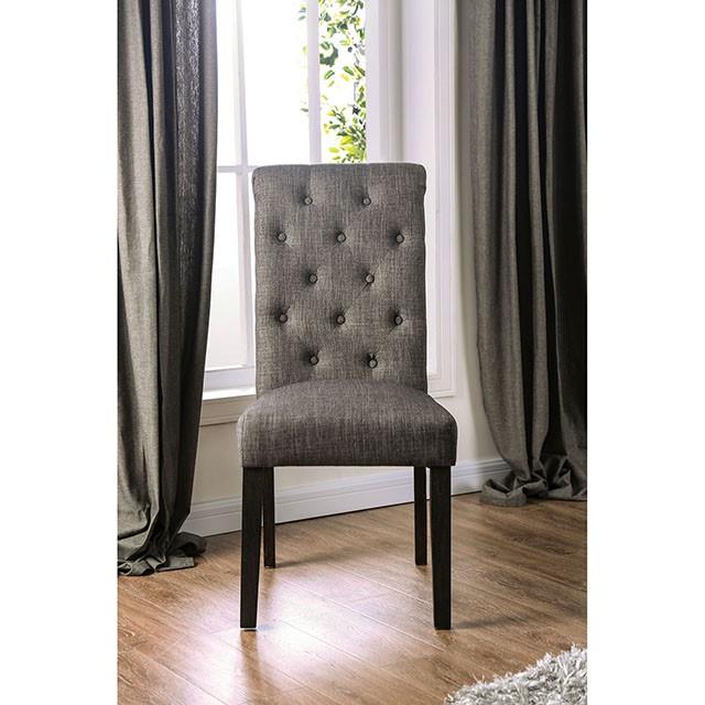 Furniture of America Alfred Dining Chair CM3735GY-SC-2PK IMAGE 5