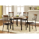 Furniture of America Round Hailey Dining Table CM3828RT IMAGE 1