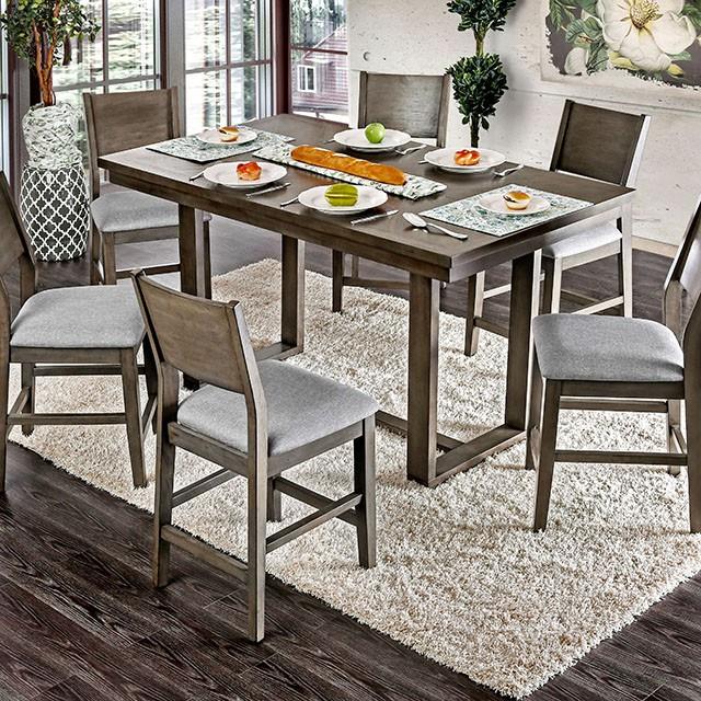 Furniture of America Anton Counter Height Dining Table CM3986PT IMAGE 6