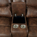 Furniture of America Chantoise Power Leather Look Recliner CM6228BR-CH IMAGE 6