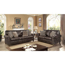  Furniture of America Bemus Stationary Loveseat CM6731DB-LV IMAGE 2