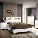  Furniture of America Carlie CM7049WH-CK-BED Cal.King Bed IMAGE 2