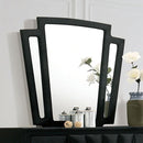 Furniture of America Carissa Dresser Mirror CM7164BK-M IMAGE 1