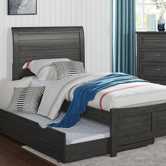 Furniture of America Brogan Full Bed CM7517GY-F-BED IMAGE 1