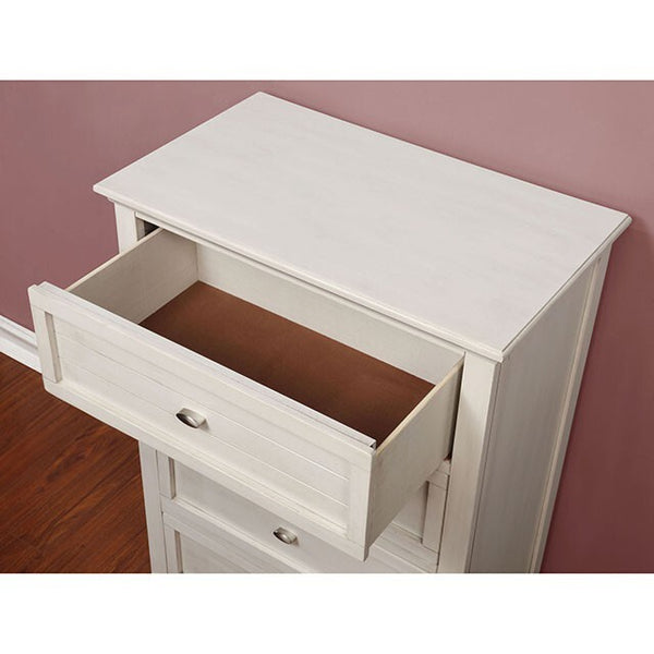 Furniture of America Brogan 1-Drawer Nightstand CM7517WH-N IMAGE 1