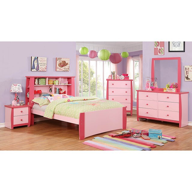 Furniture of America Marlee Dresser Mirror CM7651PK-M IMAGE 2