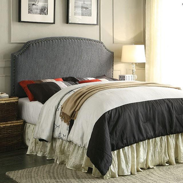 Furniture of America Hasselt CM7880GY-HB-K-VN King Headboard IMAGE 1