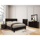  Furniture of America Velen CM7949BK-Q-BED-VN Queen Bed IMAGE 2